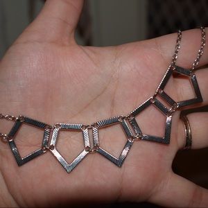 Geometric necklace!